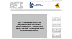 Desktop Screenshot of itleon.edu.mx
